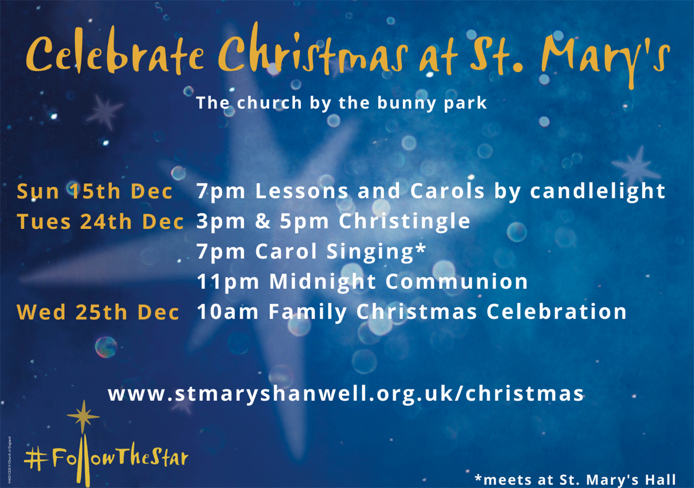 Copy of Christmas Services 201